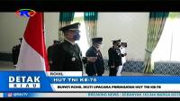 BUPATI ROHIL IKUTI UPACARA PERINGATAN HUT TNI KE 76